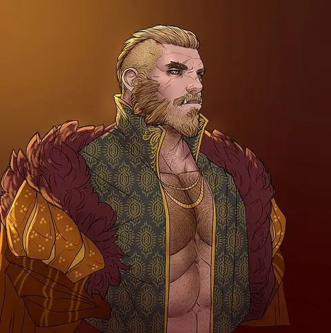 Portrait of Scendrak, The Hound