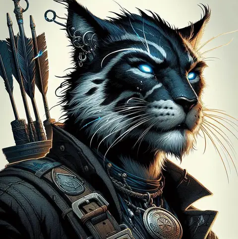 Portrait of Vaelen Stormwhisker